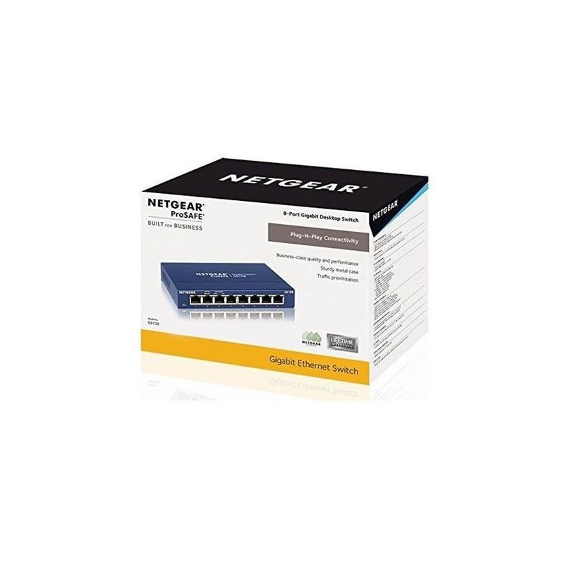 Netgear GS108 switch Gigabit 8 ports
