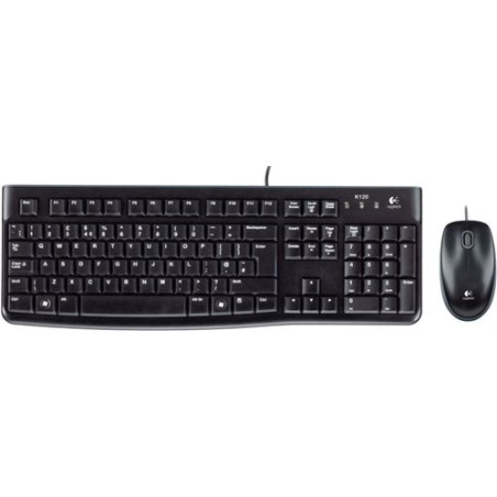 Logitech MK120 clavier et souris filaires
